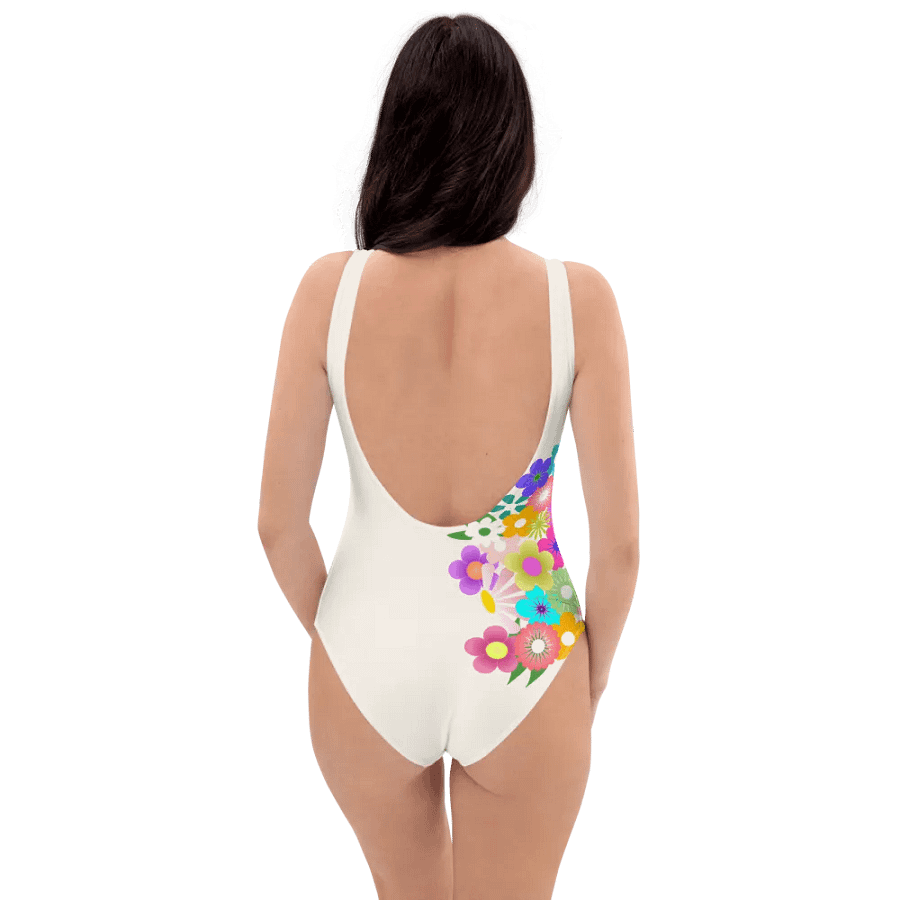 Flower Bloom Cream Swimsuit product image (2)