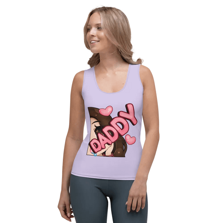 Daddy Emote All-Over Print Women's Tank Top product image (1)