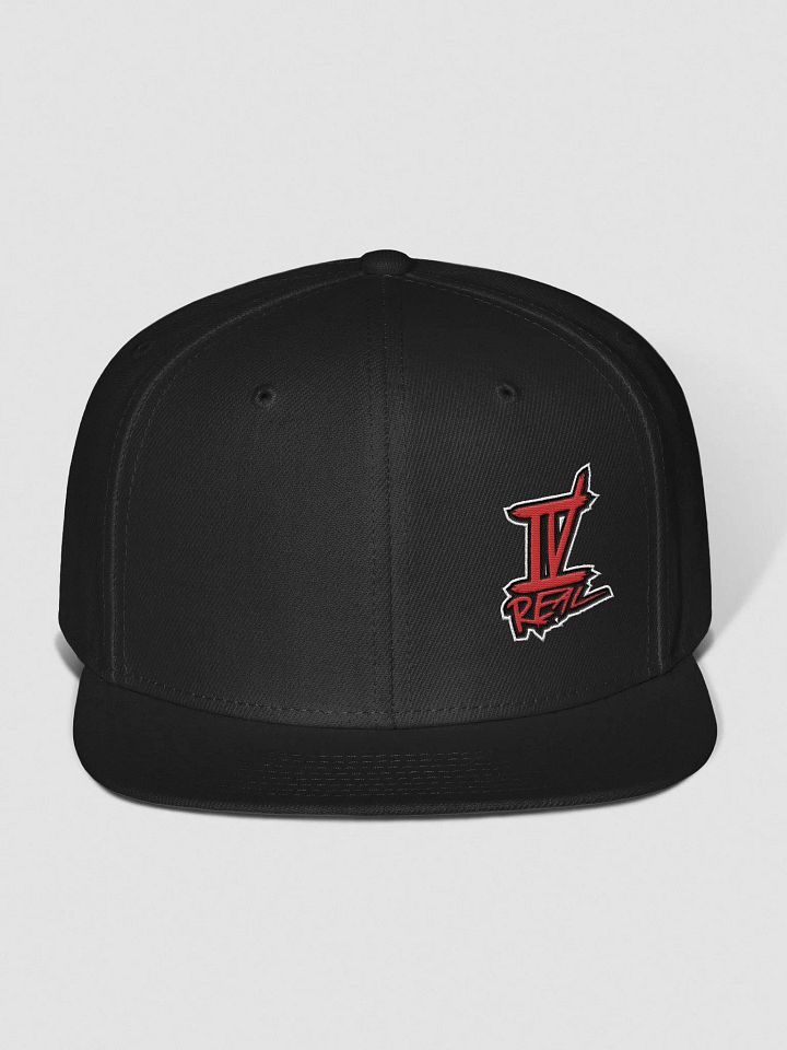 IVREAL Black Snap Back Red Logo product image (1)