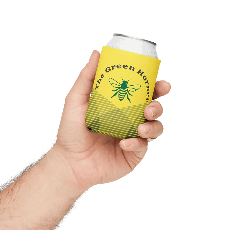 "Green Hornet" Coozie Can Cooler product image (9)
