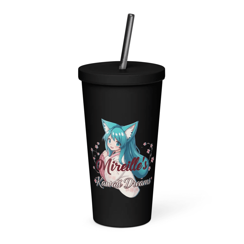 Mireille's Kawaii DreamsTumbler With Straw product image (1)