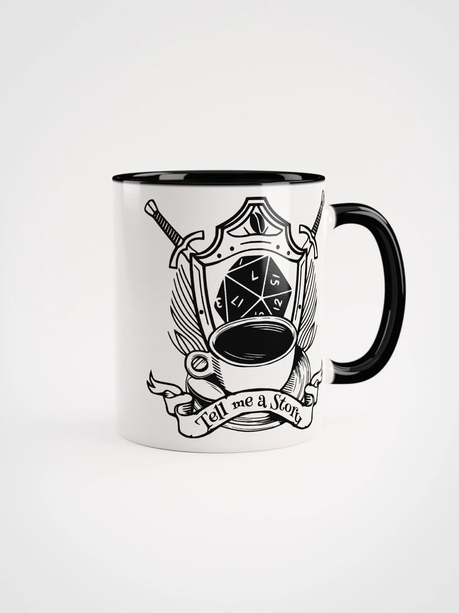 Tell me a Story White Mug product image (1)