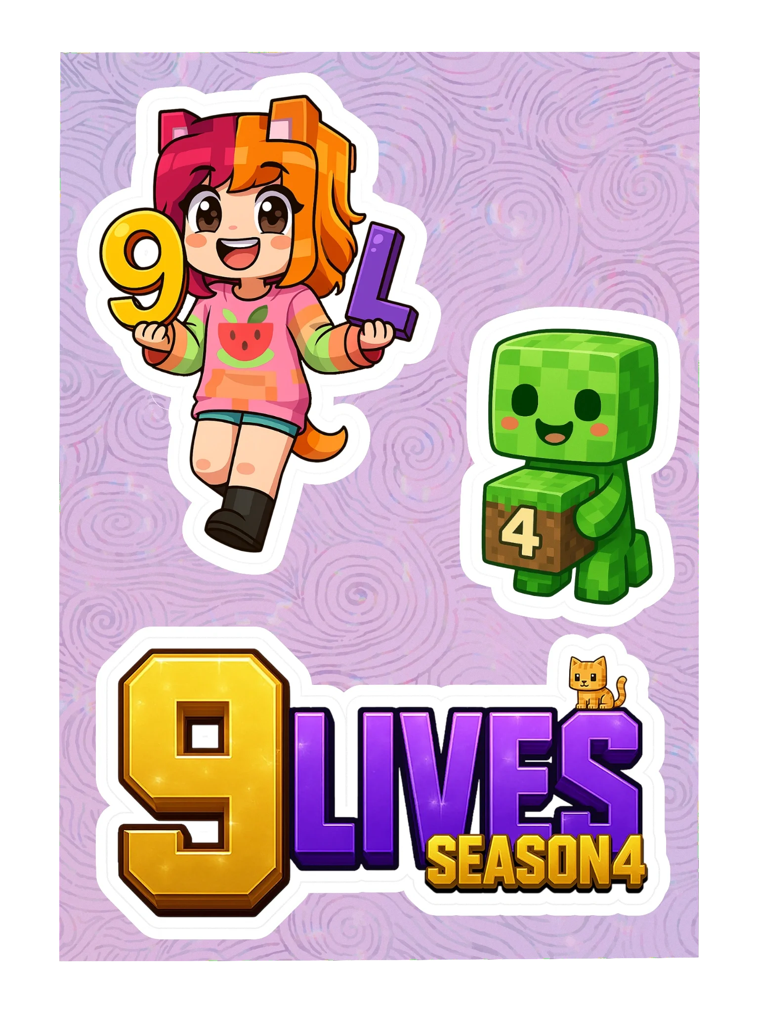 9LS4 Liivya Sticker Sheet product image (1)