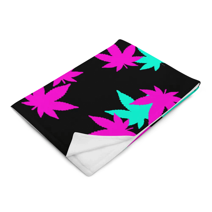 Blanket Neon Leaf product image (2)