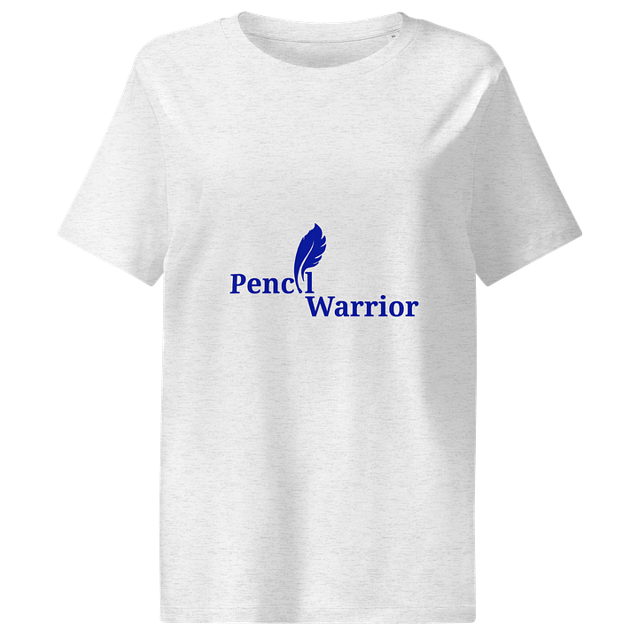 Blue Feather Pencil Warrior Women's T-Shirt product image (1)
