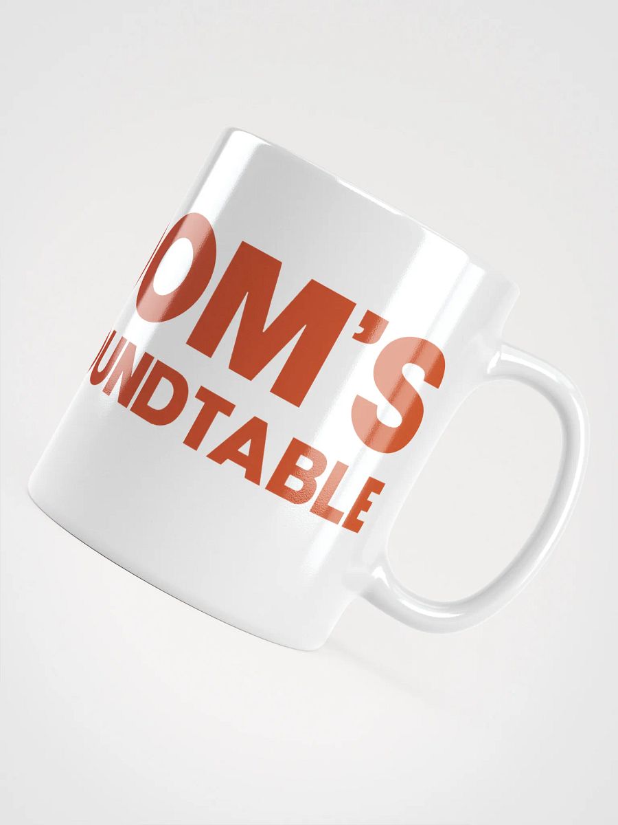 Dom's Roundtable White Glossy Mug product image (4)