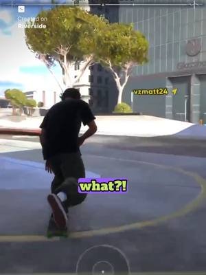 Invisible in the game, a confusing start to skate. Strange early bug we noticed where we couldn't see each other at all.