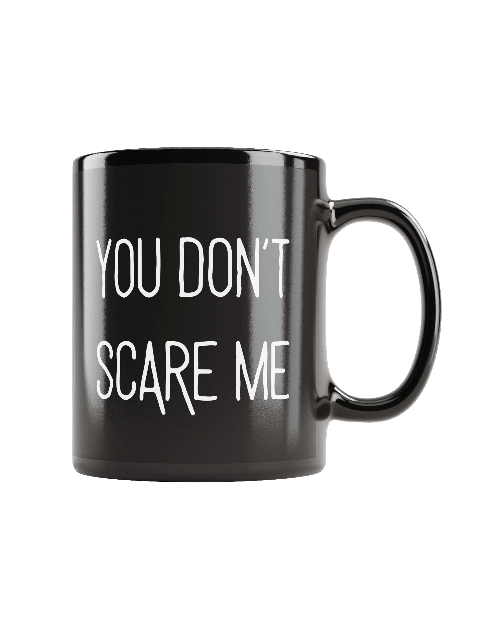 You Don’t Scare Me – Mascot Mug (Right-Handed Edition) product image (1)