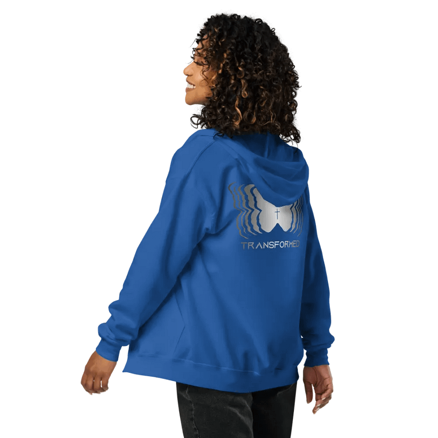 Transformed Butterfly Zip Up Hoodie product image (5)