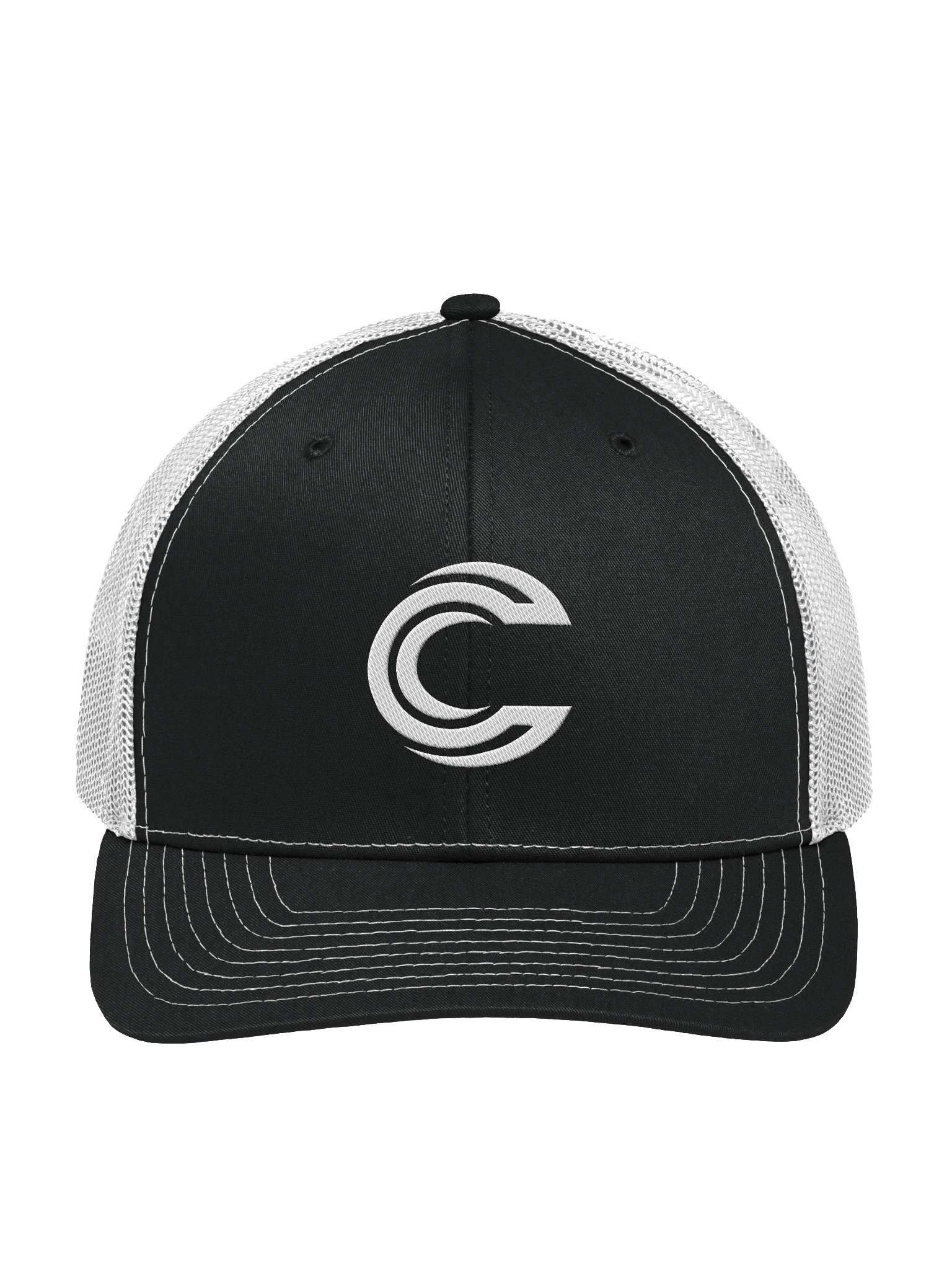 Cocoa Crusty Trucker Cap - High Contrast (White Logo) | GEN 1 product image (1)