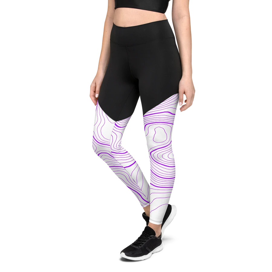 White Topography Leggings product image (3)