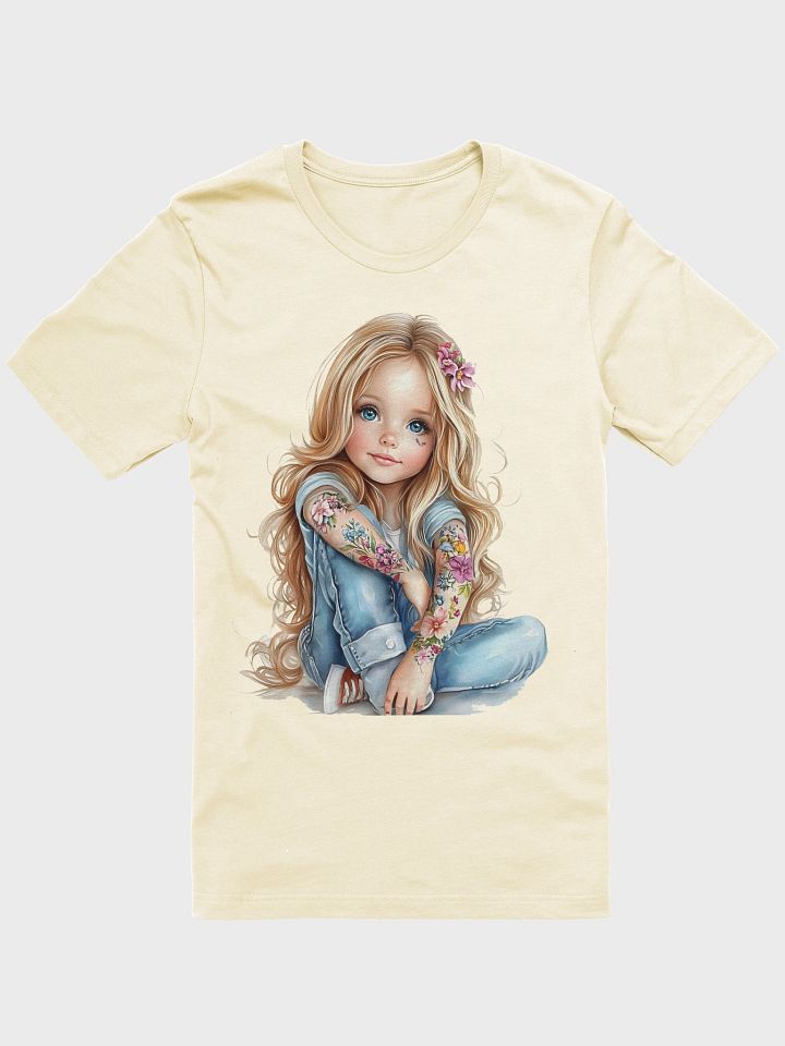 Floral Inked Dream Girl T-Shirt product image (3)