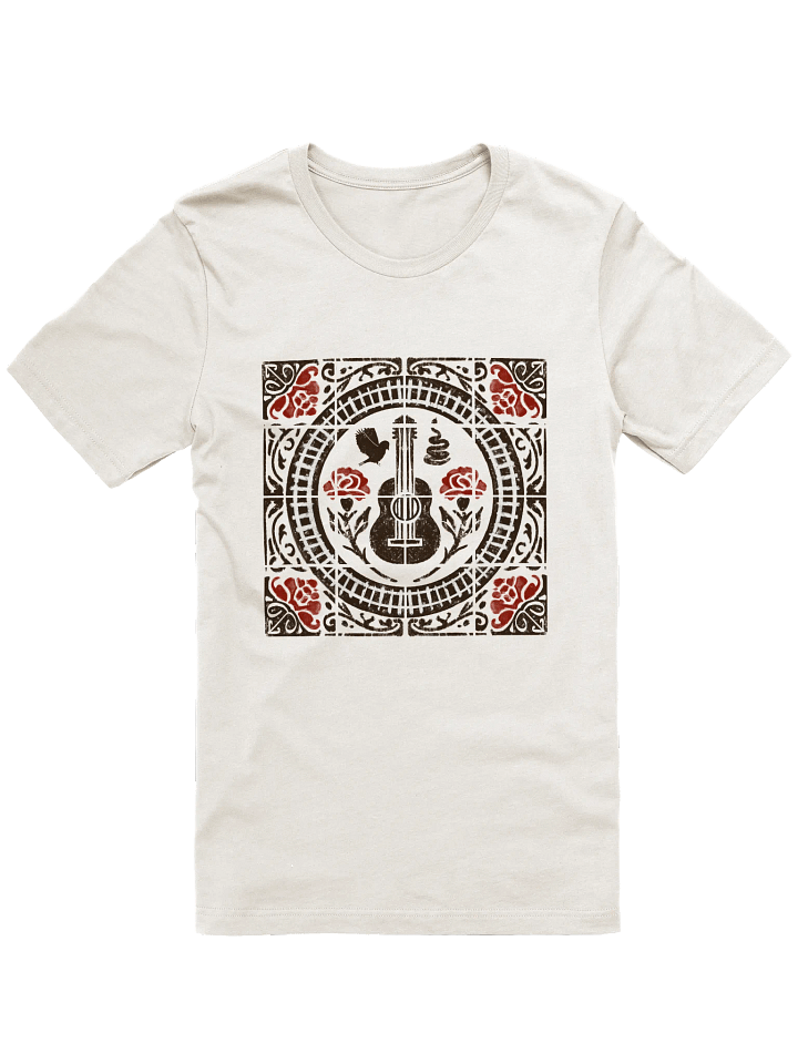 Hadestown Spanish Tile T-Shirt – Bella+Canvas Supersoft Greek Myth Broadway Tee product image (1)