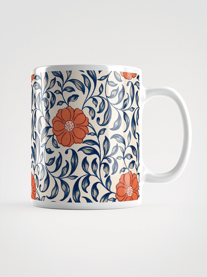 Vintage Floral. 11oz. Ceramic Mug product image (1)