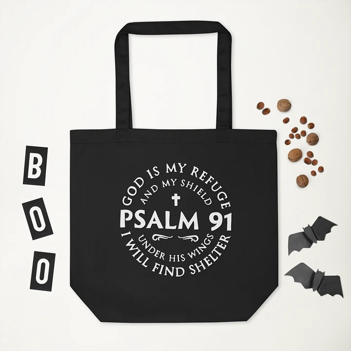 Psalm 91 | Cotton Tote product image (2)