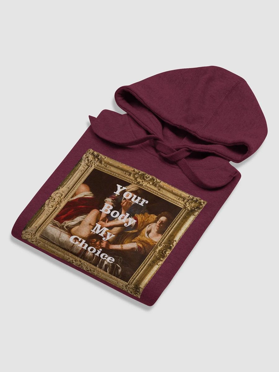 Judith Slaying Your Body My Choice Framed Hoodie product image (48)