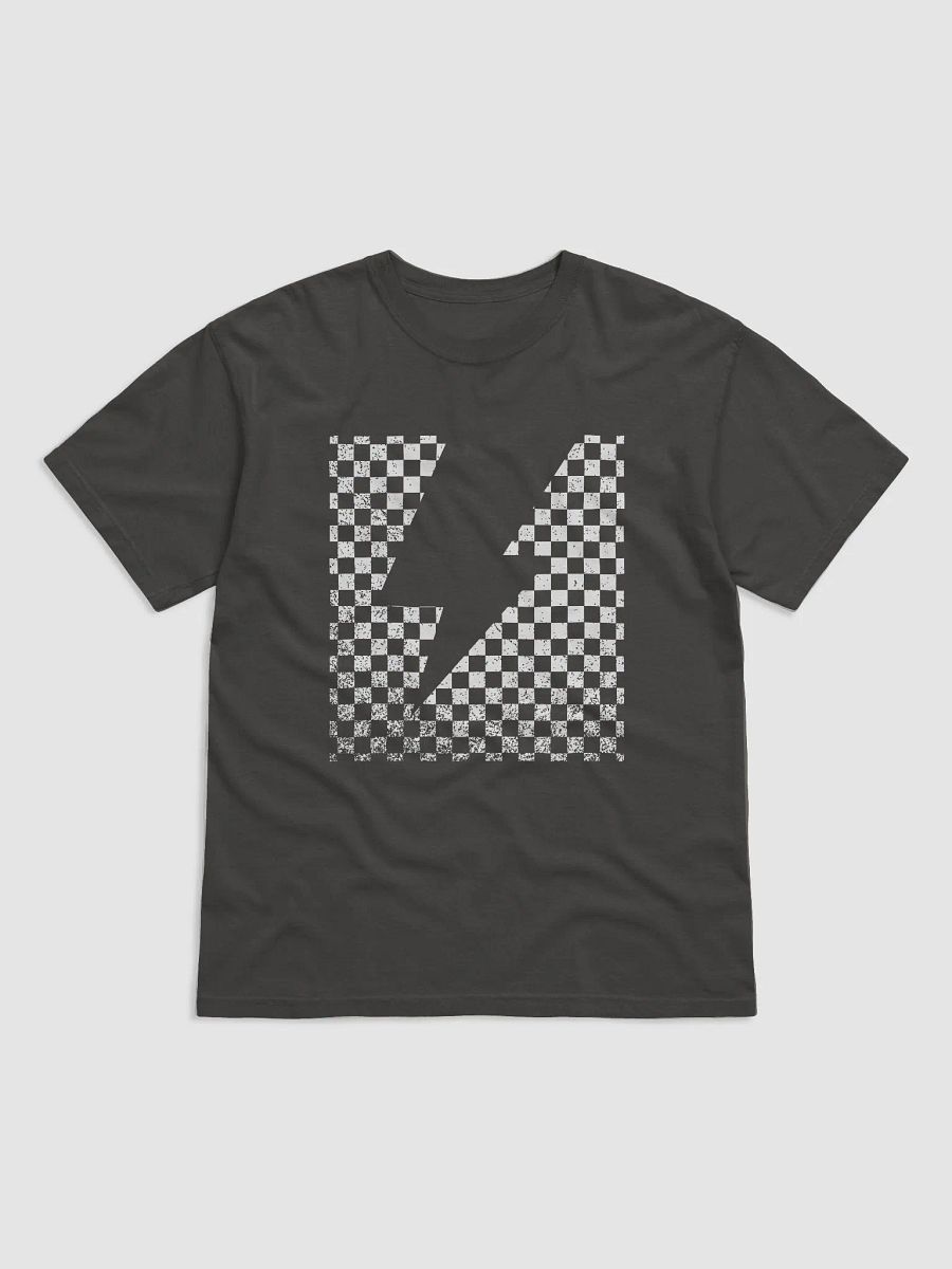 Lightning Bolt on a Checkerboard | Cute Retro-Style Trendy Aesthetic T-Shirt | Retro Rock Music-Inspired Unisex Tee product image (15)