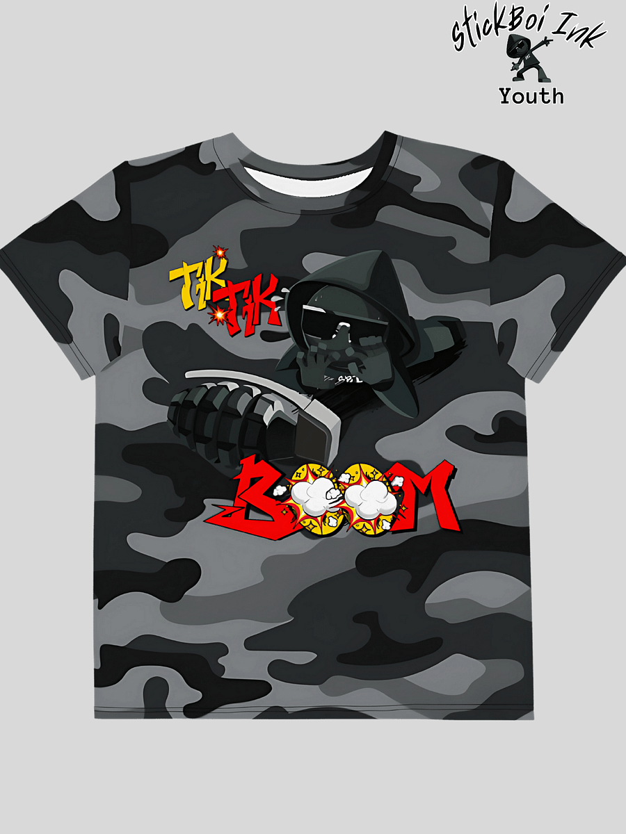 Youth Gamer t-shirt – Tik Tik BOOM by StickBoi Ink product image (1)