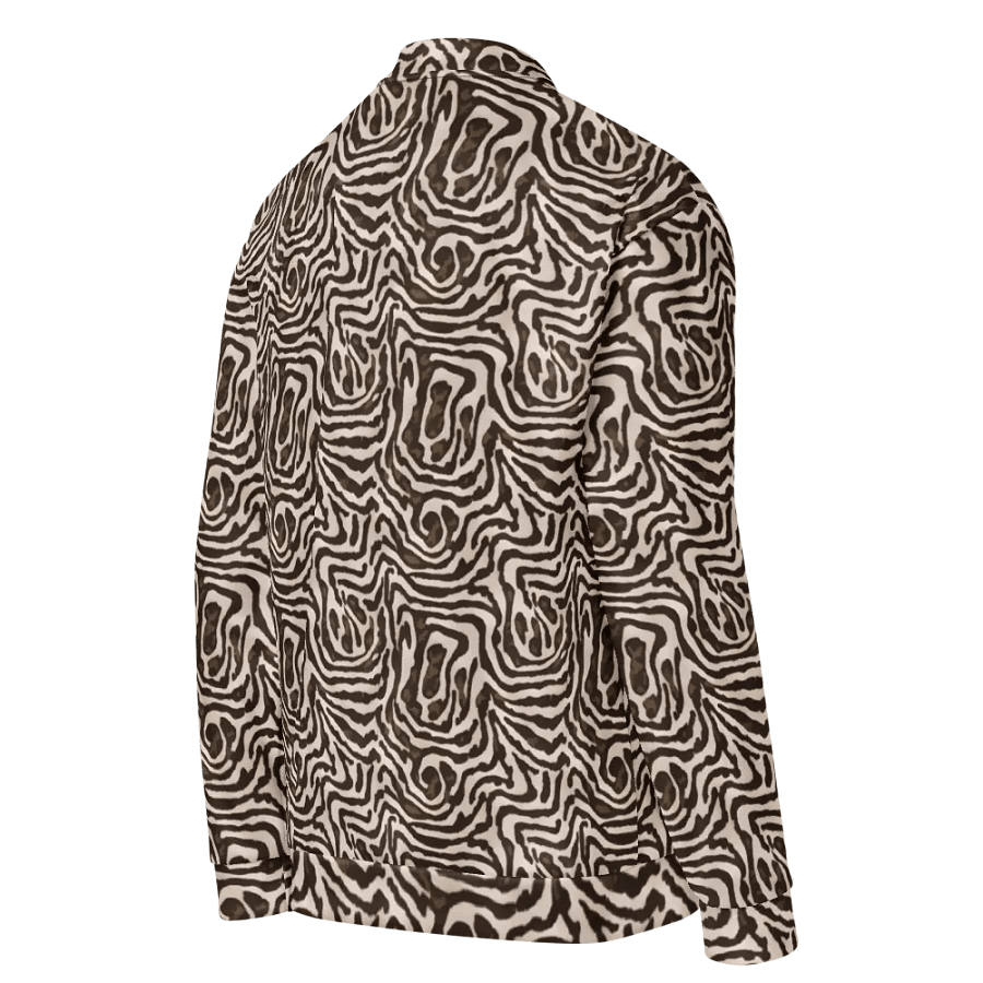 Brown Snake Bomber Jacket product image (4)