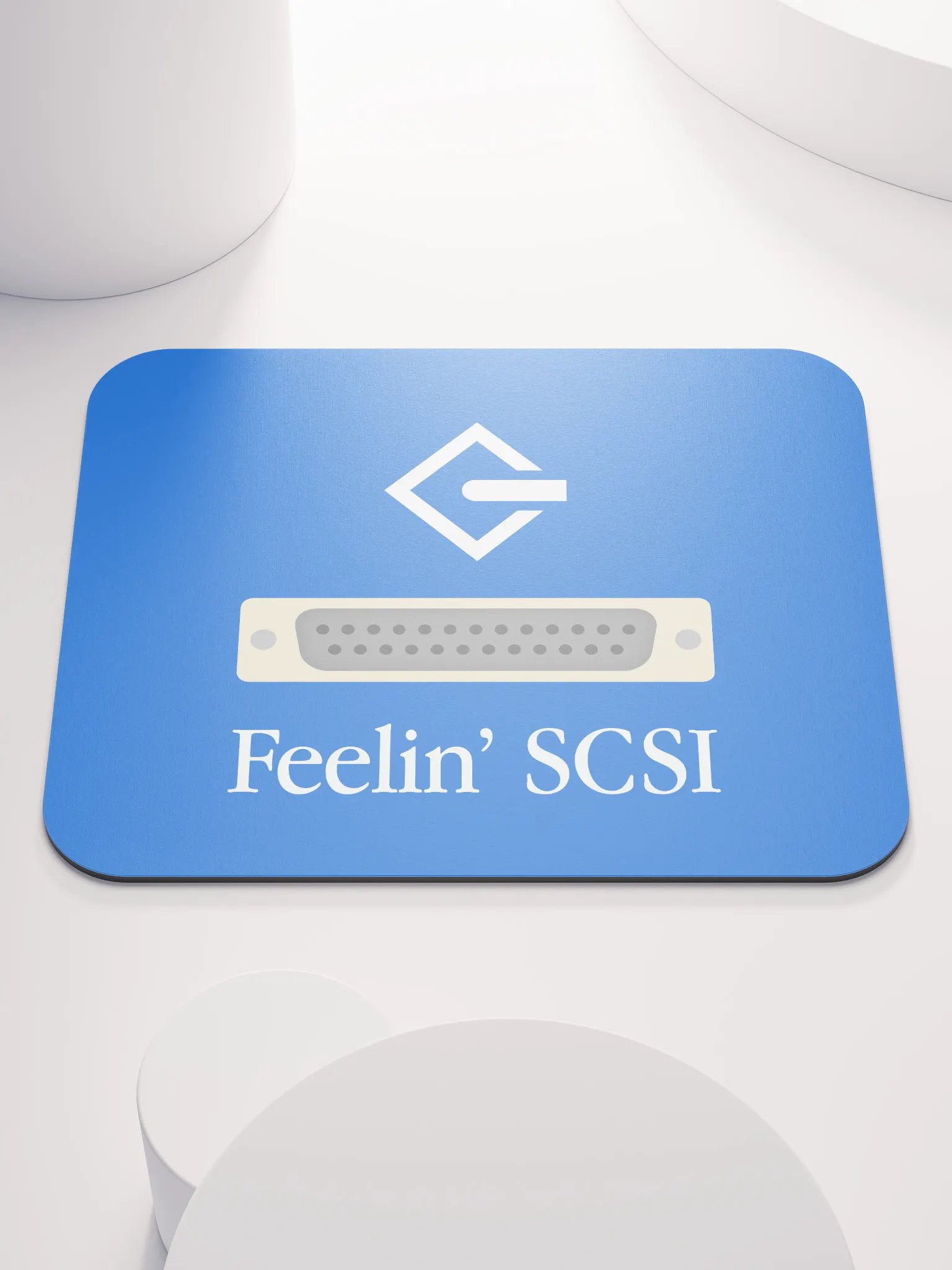 Feelin' SCSI Mouse Pad (Blue) product image (1)