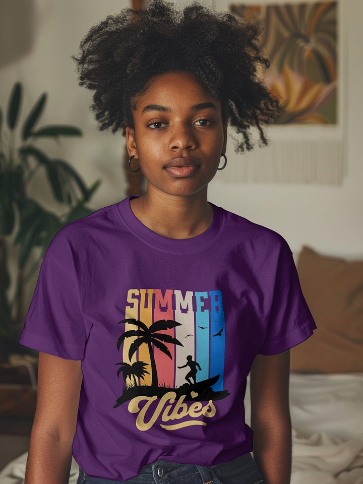 Women's Summer Vibes T-Shirt product image (6)