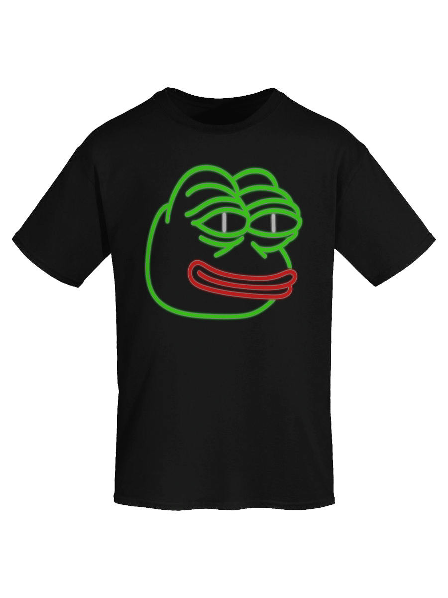 Neon Pepe Frog Tee product image (5)