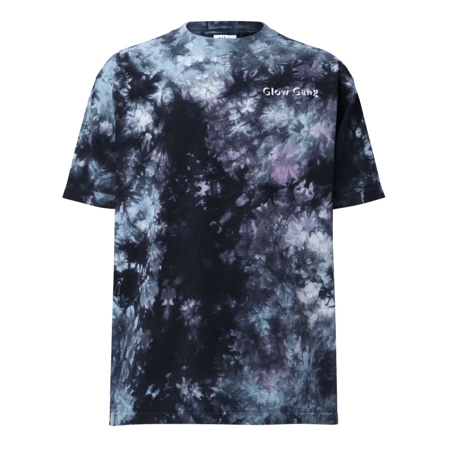 Glow Gang tie-dye oversize custom shirt product image (1)