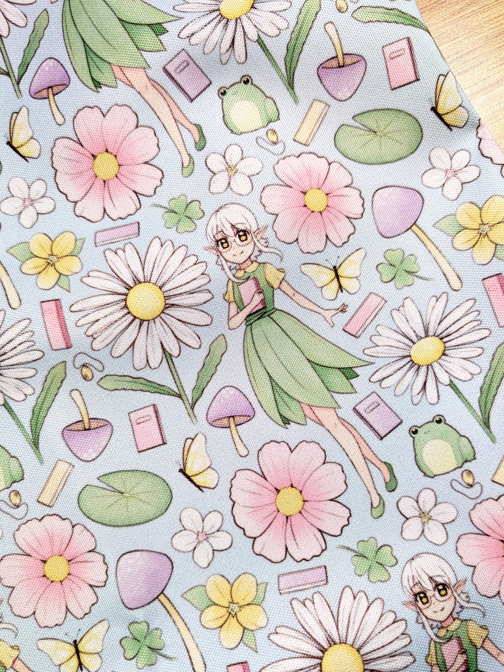 Pariah's Pastel Garden - Large Tote Bag w/ Pocket product image (3)