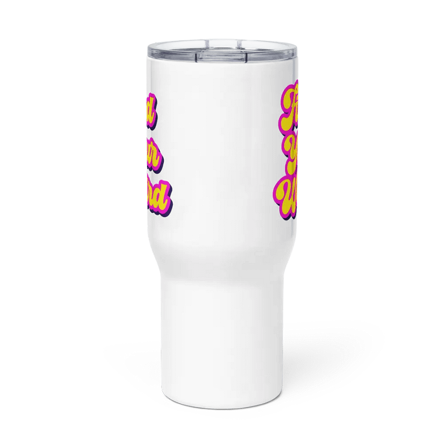 "Find Your Weird" Stainless Steel Travel Mug product image (3)