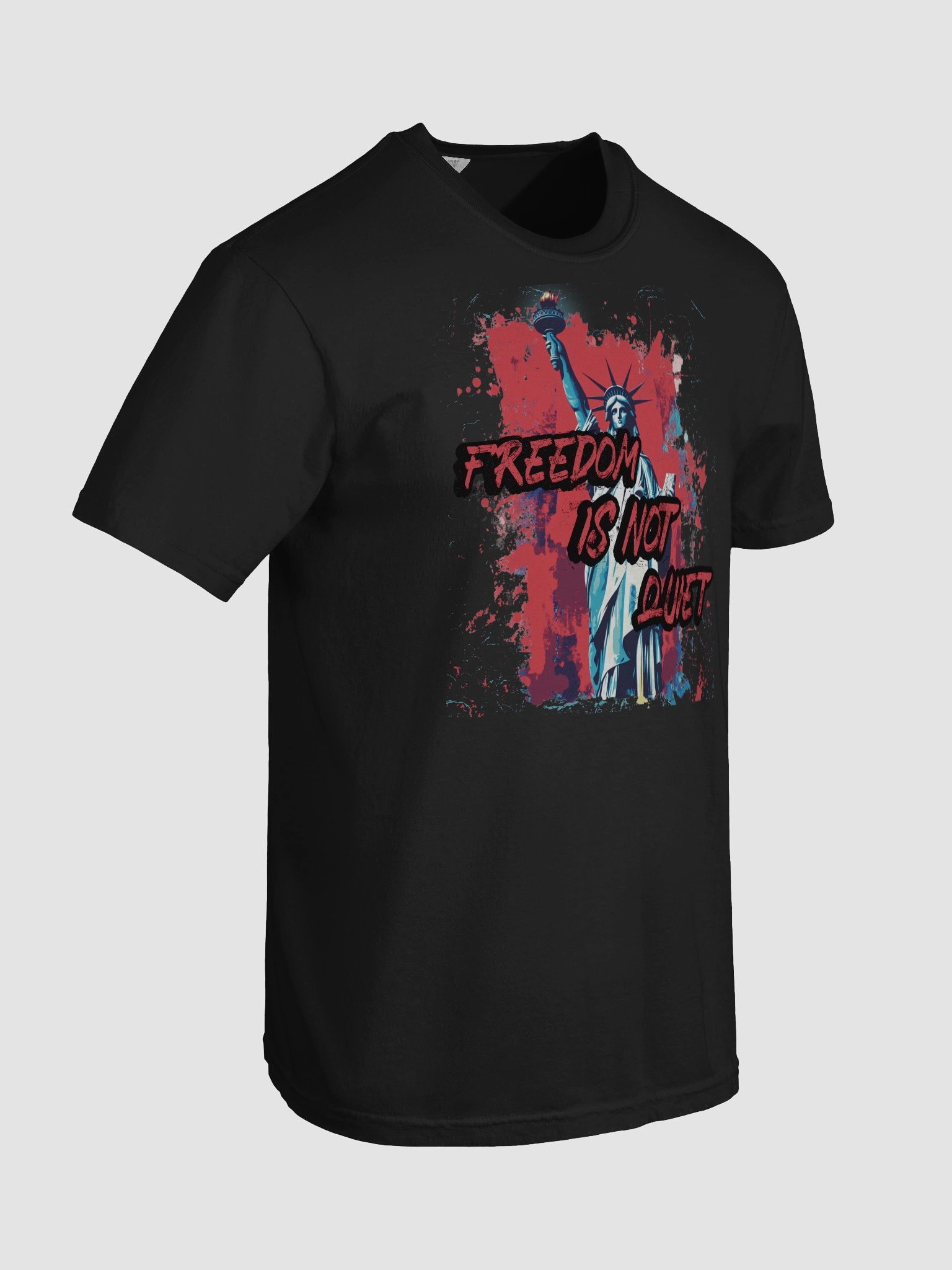Freedom Is Not Quiet T-Shirt - Unisex Comfort Colors product image (100)