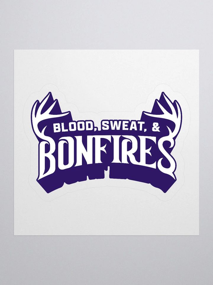 Antler Sticker - Purple product image (1)