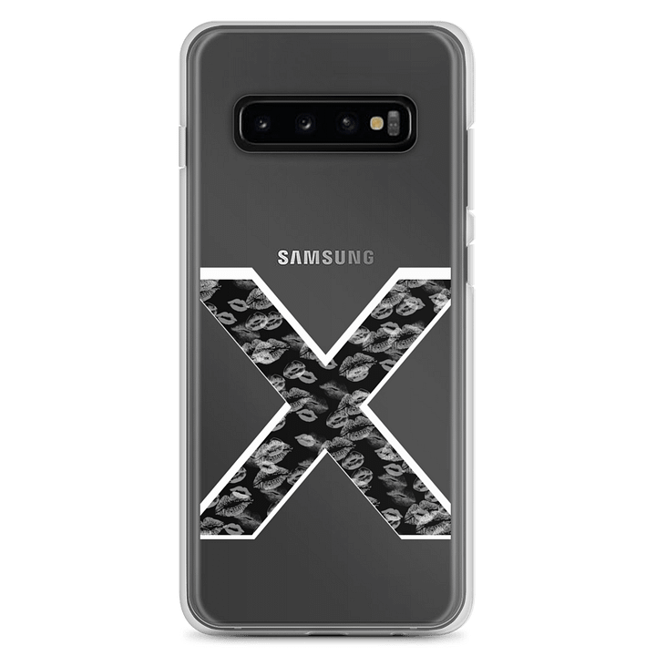 Black X White Lipstick Kisses Phone Case S product image (1)