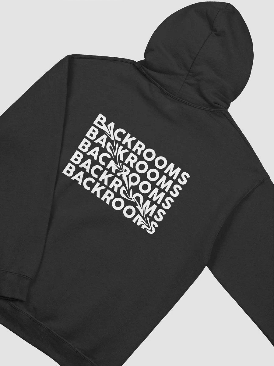 Y2K Backrooms Black Hoodie product image (4)