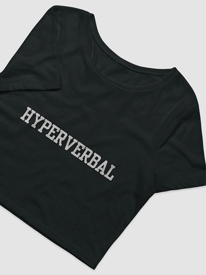 HYPERVERBAL cropped tee product image (4)