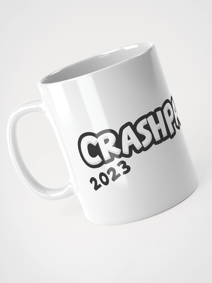 CrashPad4Kids 2023 White Mug product image (3)