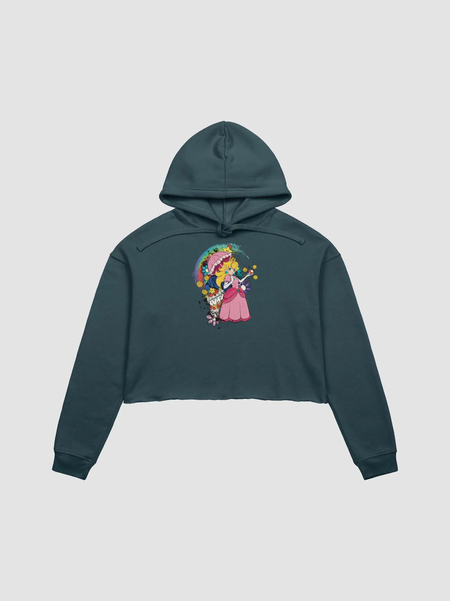 Princess Peach by StephyJ Crop Hoodie product image (5)