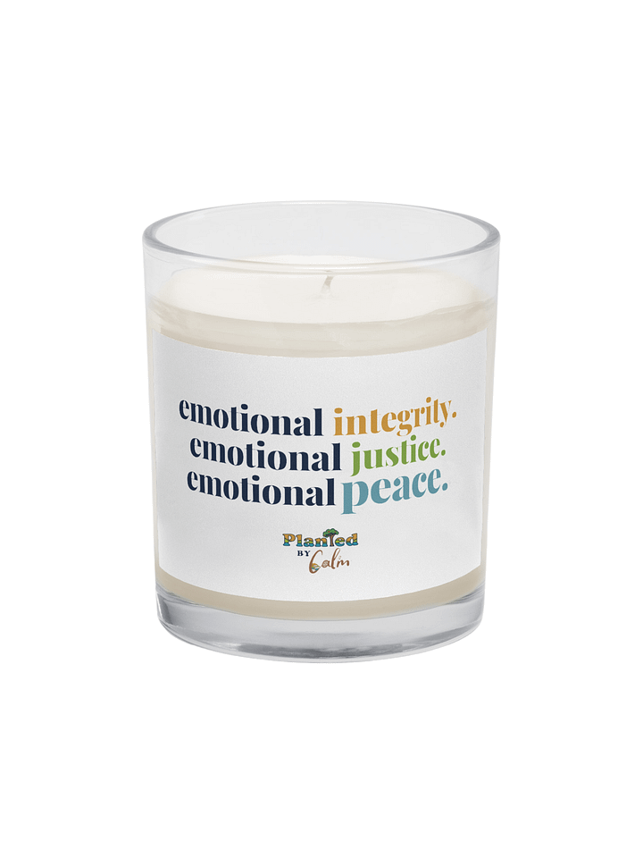 Official Planted By Calm | Calm Keepers Calming Candle (Unscented) product image (1)
