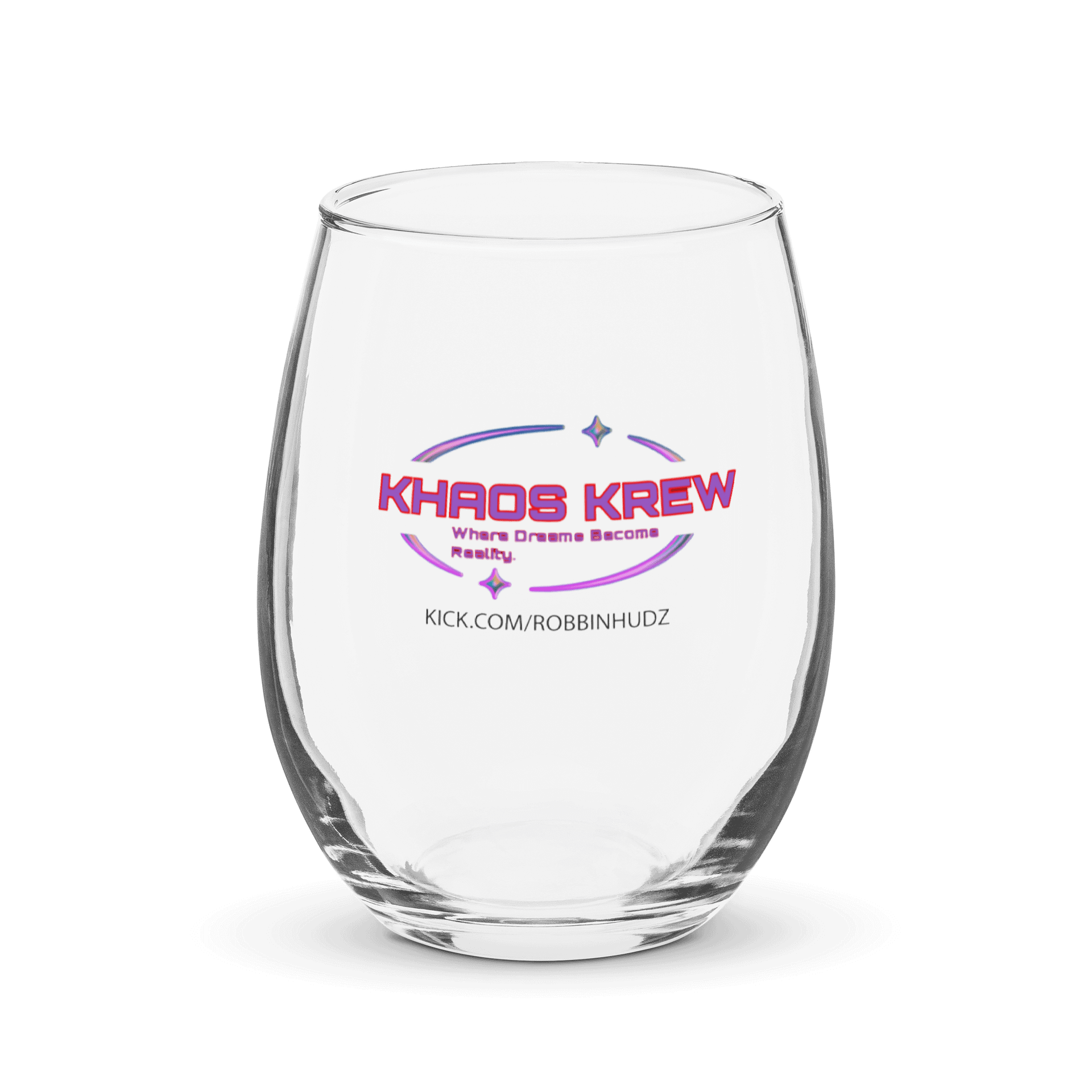 KhaosKrew Wine Glass product image (1)