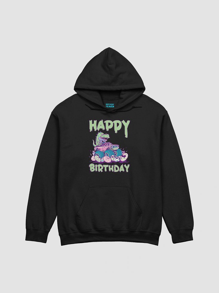 Happy Birthday (Dinosaur Monster Truck) Hoodie product image (1)
