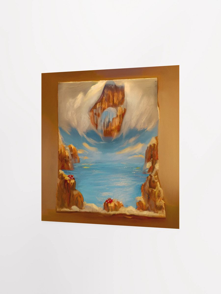 Surreal Waterscape Matte Poster product image (6)