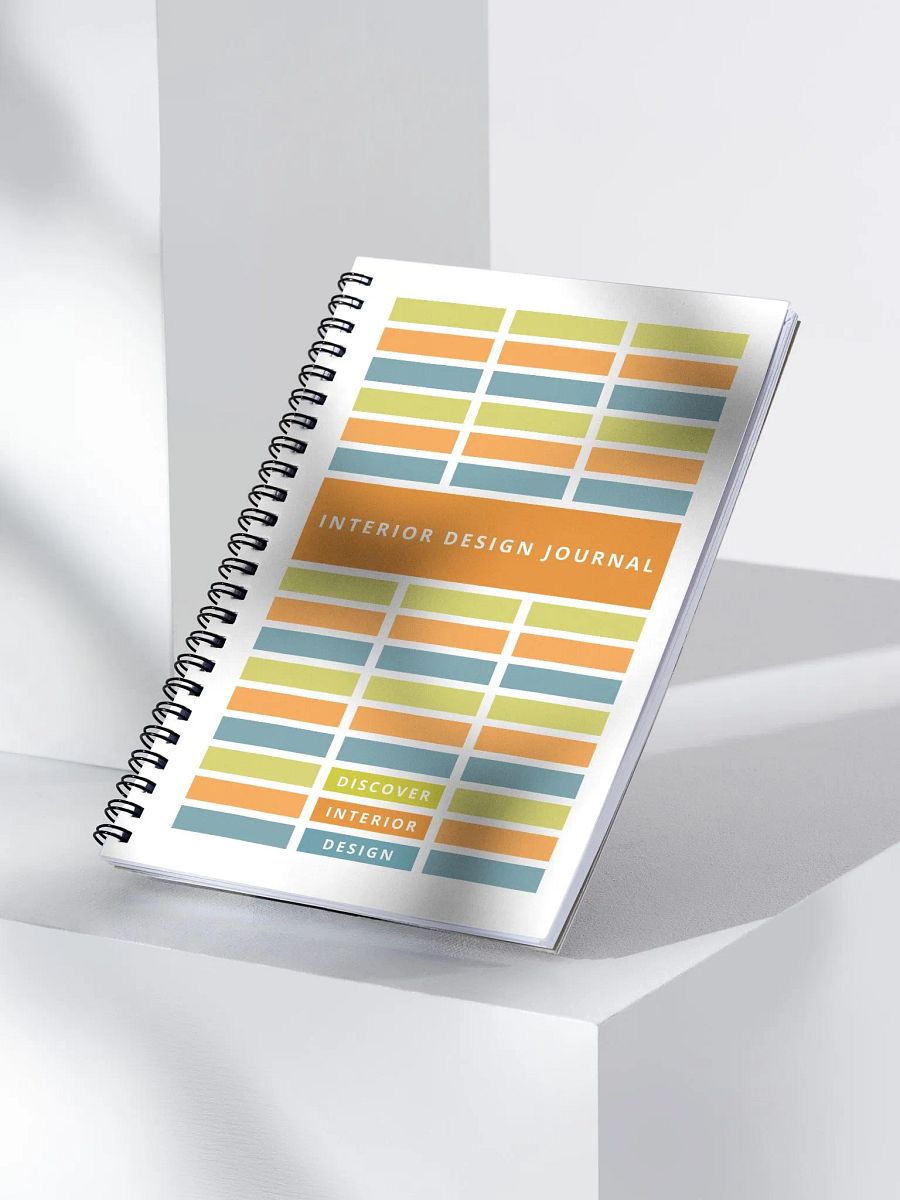 Spiral Interior Design Notebook Journal product image (3)