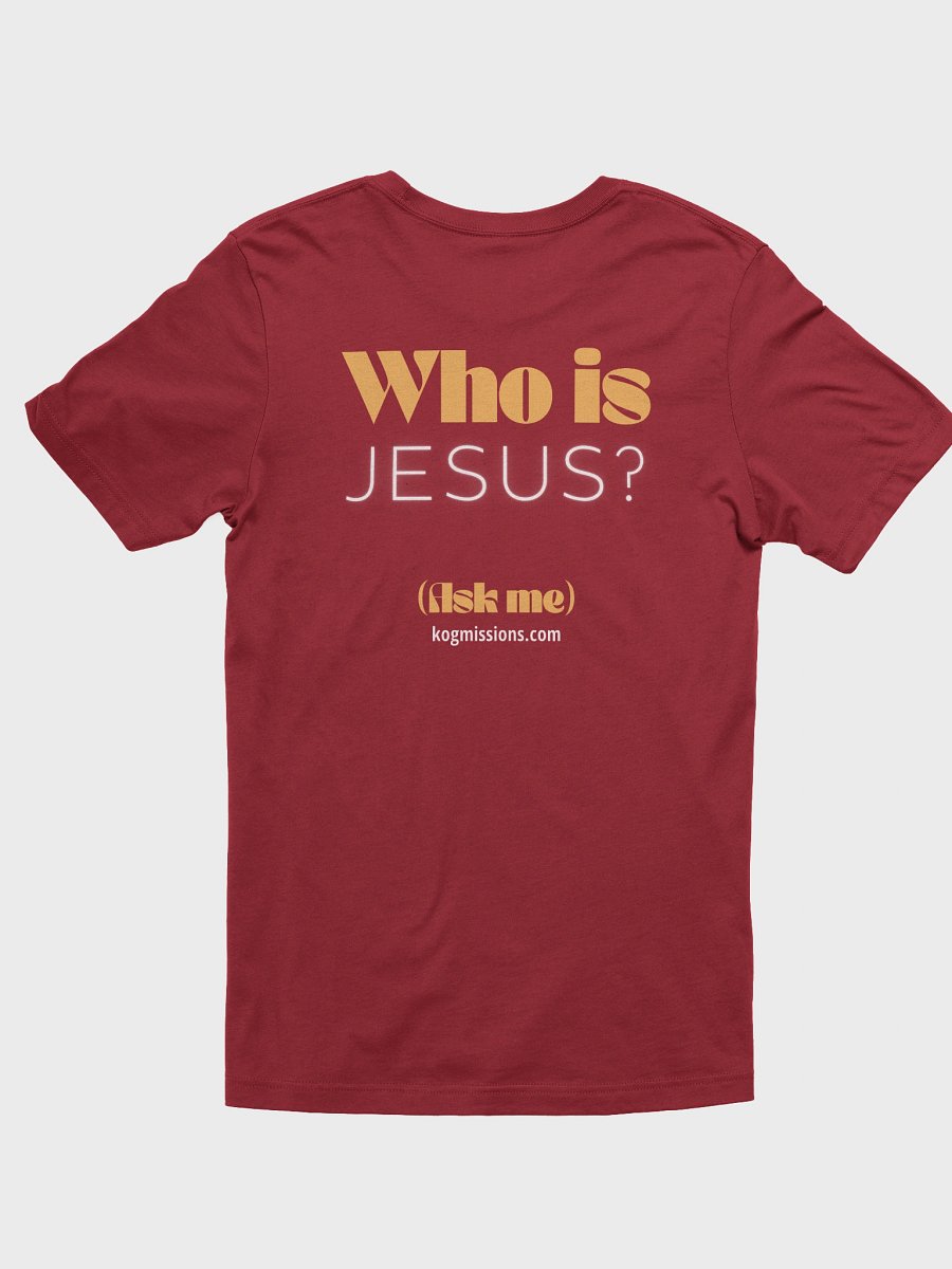 Who is Jesus Lightweight Regular Fit T-Shirt product image (15)