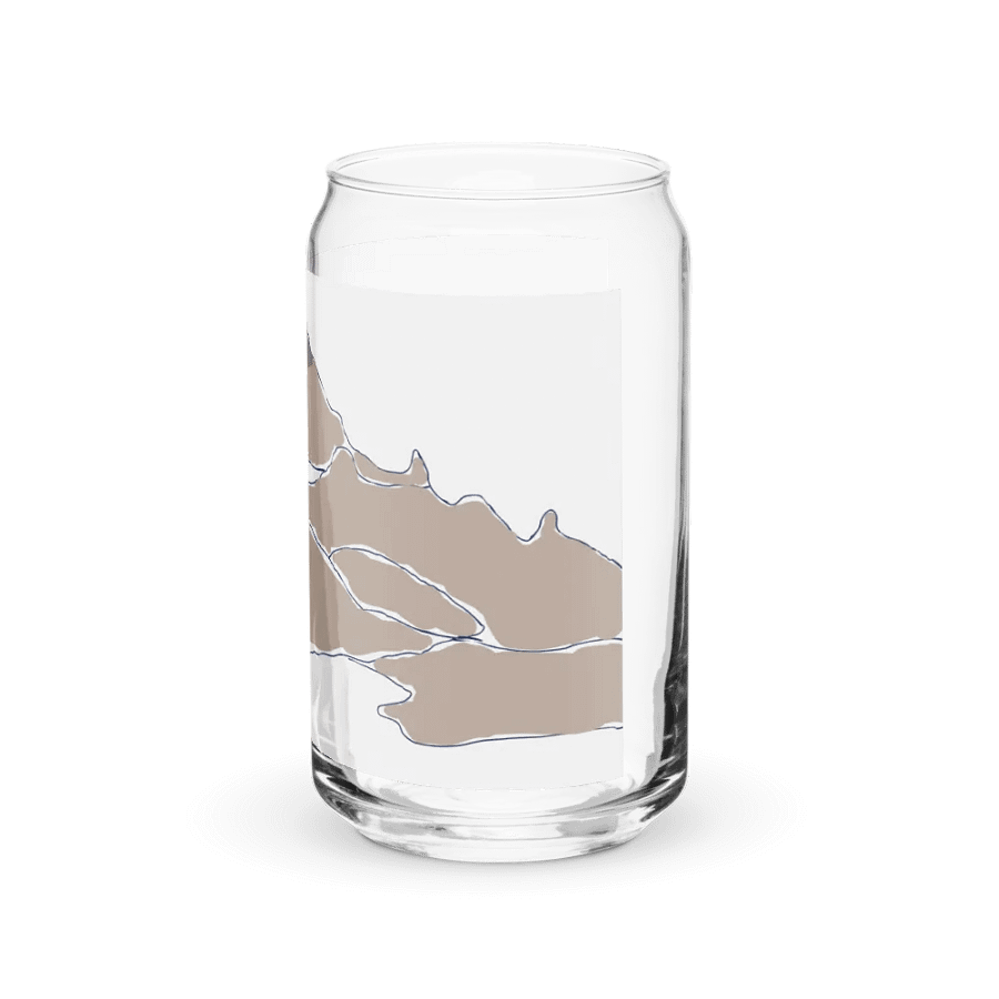 Gilbert Peak glass (tan sketch) product image (39)