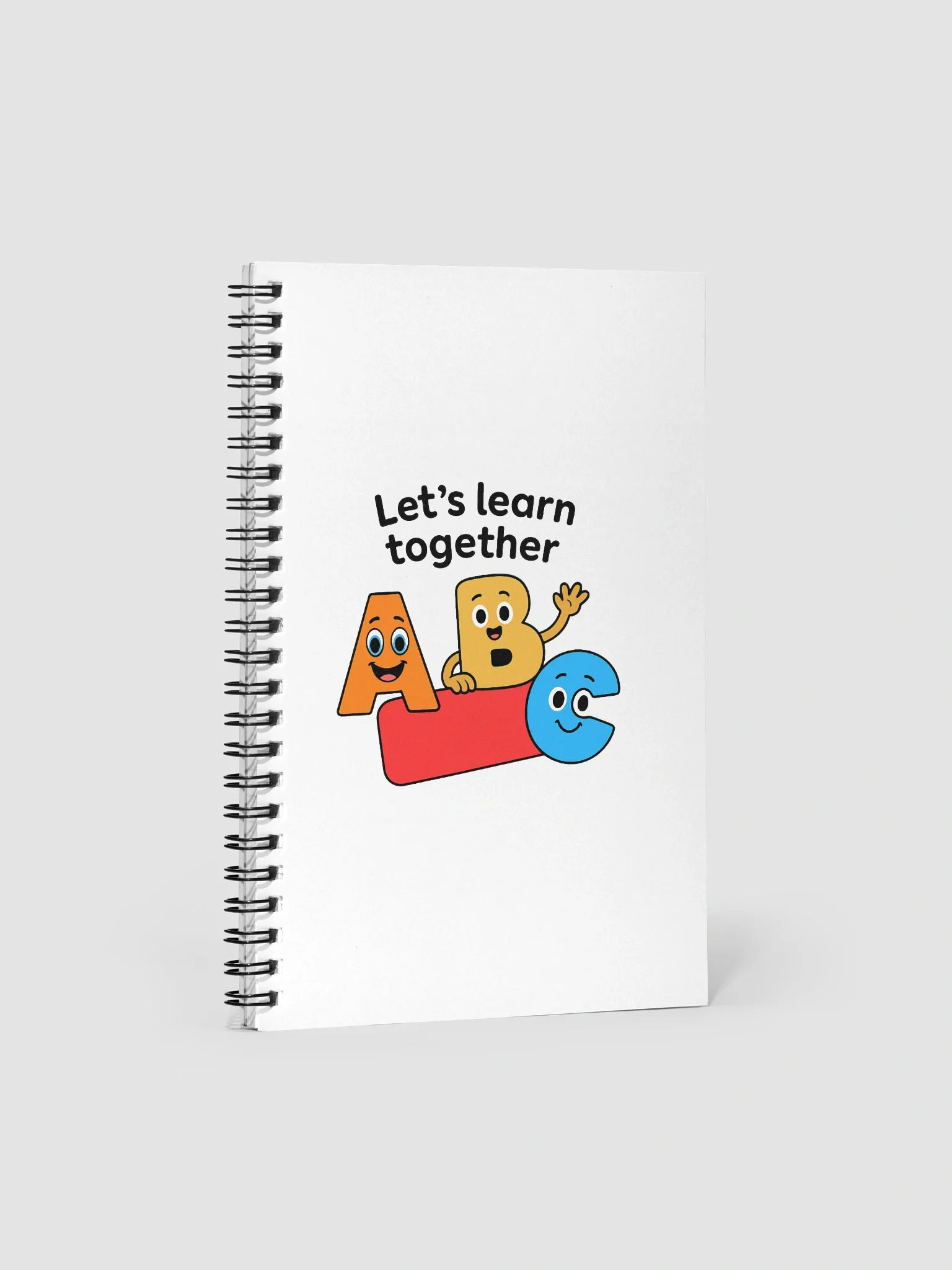 ABC Friends Spiral Notebook product image (1)