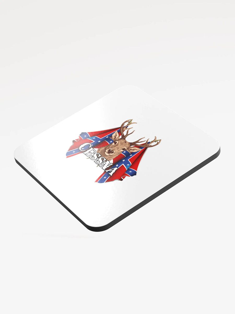 "Cessna" Last Name Rebel Redneck Deer - Coaster product image (3)