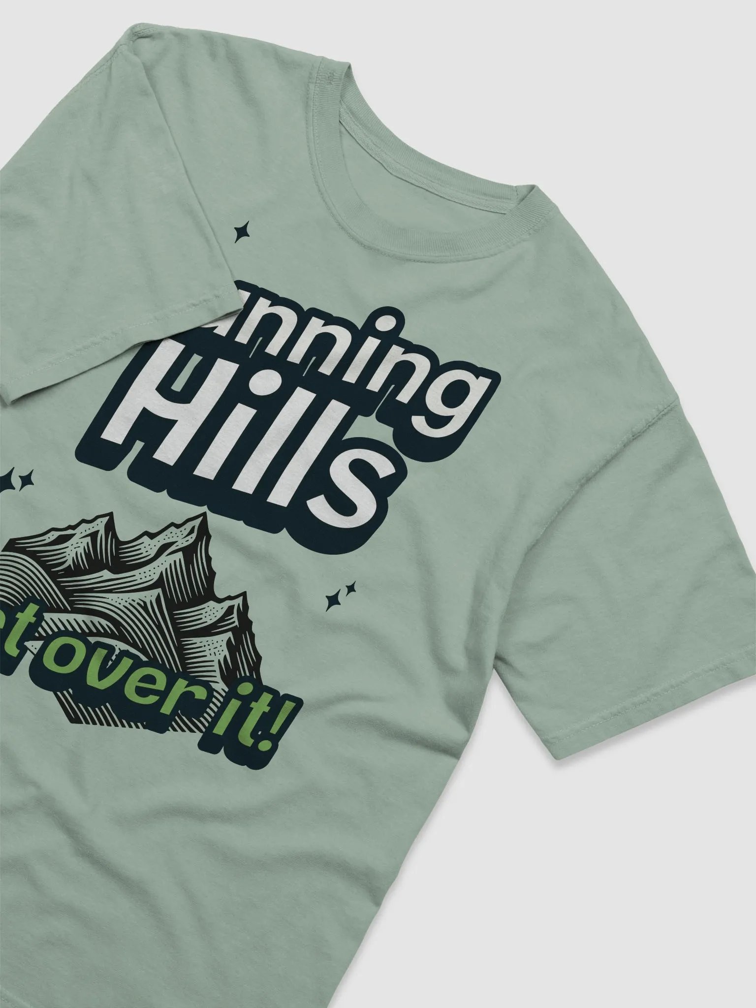 Overcome Hills: Motivational T-Shirt product image (19)