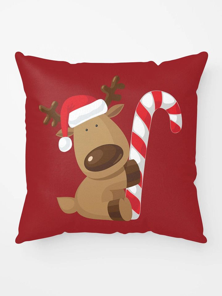 Festive Reindeer All-Over Print Pillow product image (1)