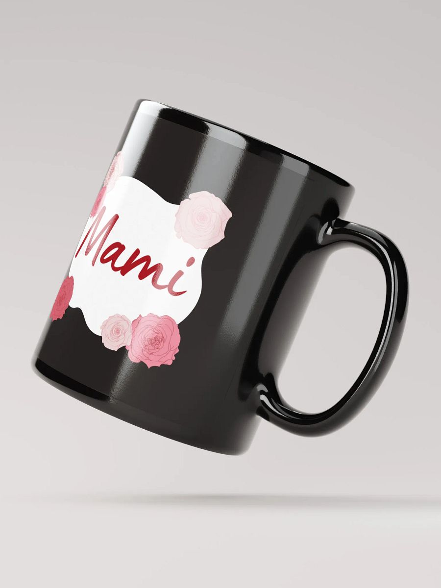 Mami Rose Elegance Mug Black product image (2)