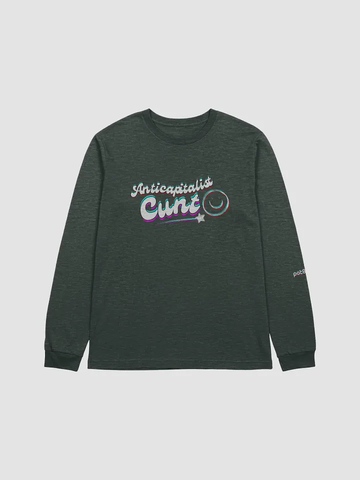 ANTICAPITALIST C*NT 3D long sleeve supersoft tee product image (17)
