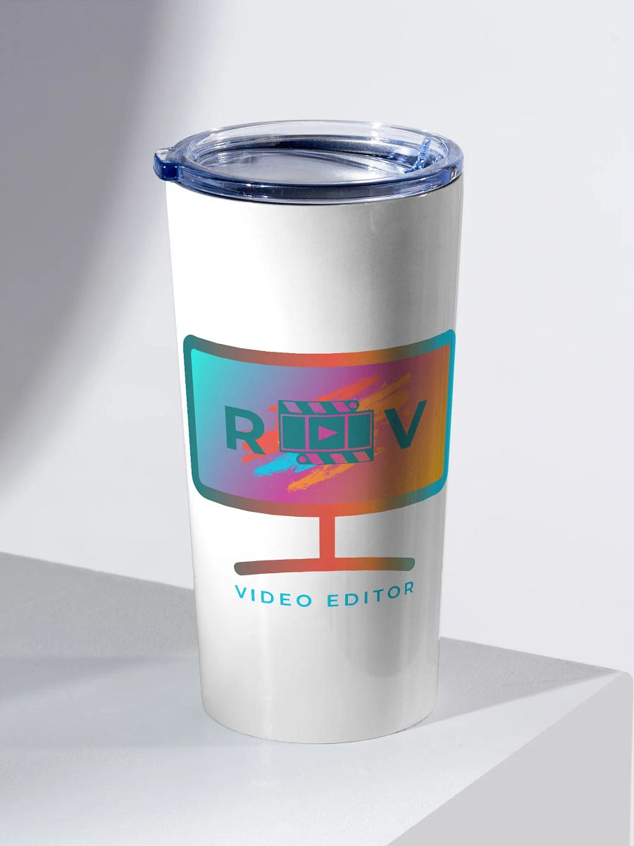 RandomVideoEditors 20oz Stainless Steel Tumbler V2 product image (2)